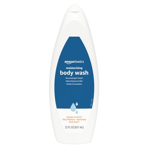 Amazon Basics Body Wash for Moisturizing Skin, Fresh, 22 fl oz (Pack of 1)