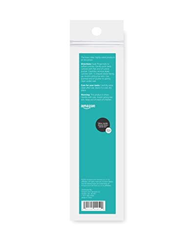 Amazon Basics Cuticle Trimmer and Pusher, Manicure Tools for Nail Care, Ergonomic Non-Slip Design, 2 Count view 2