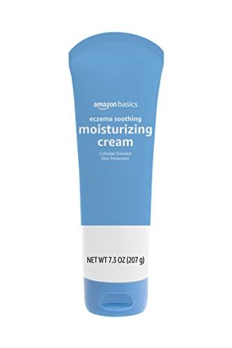 Amazon Basics Eczema Soothing Moisturizing Cream with Colloidal Oatmeal, 7.3 ounce (Pack of 1) (Previously Solimo)