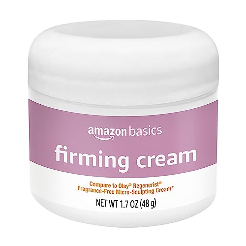 Amazon Basics Firming Cream with Hyaluronic Acid, Fragrance Free, 1.7 Ounces, 1-Pack view 2