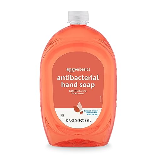 Amazon Basics Liquid Hand Soap Refill, Light Moisturizing, Triclosan-Free, Dermatologist-Tested, pH Balanced, Citrus, 50 Fl Oz (Pack of 2) (Previously Solimo) view 2