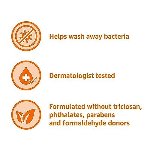 Amazon Basics Liquid Hand Soap Refill, Milk and Honey Scent, Triclosan-Free, 50 Fluid Ounces, 4-Pack (Previously Solimo)