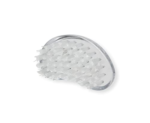 Amazon Basics Manicure Brush, 10 Count, Clear, White