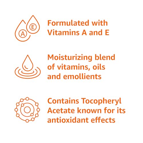 Amazon Basics Moisturizing Body Oil for Skin with Vitamins A & E, Antioxidant Skincare Oil, 6.7 fl oz view 3