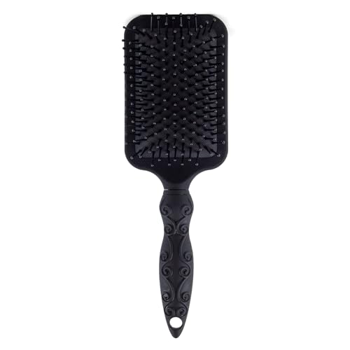 Amazon Basics Paddle Brush for Hair, Gentle Detangling