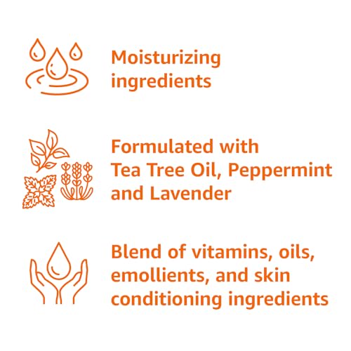 Amazon Basics Tea Tree Conditioner with Peppermint and Lavender, 10.14 Fl Oz, Pack of 1 view 3