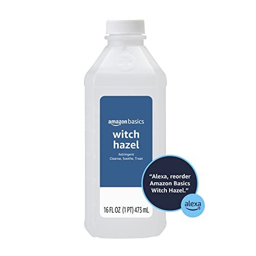 Amazon Basics Witch Hazel USP Astringent for Oily Skin, Relief from Irritation and Redness, Unscented, 16 Fluid Ounces (Previously Solimo) view 3