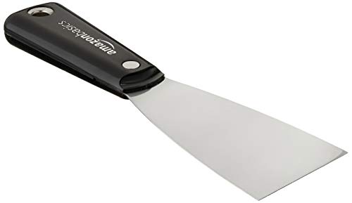 Amazon Basics Flex Nylon Handle Putty Knife Scraper, with Carbon Steel Blade, 2"