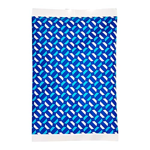 Amazon Basics Reusable Ice Pack, 6.7" X 4.3", Blue, Pack of 4'