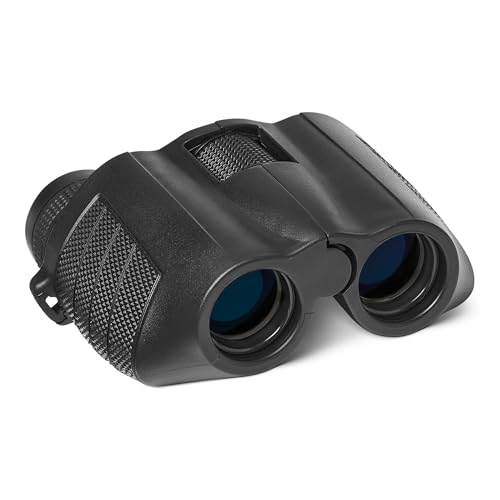 Amazon Basics 7x25 Compact Binoculars, FMC Optics, BAK-4 Prism, Lightweight Portable Design for Travel and Outdoor Use, Black