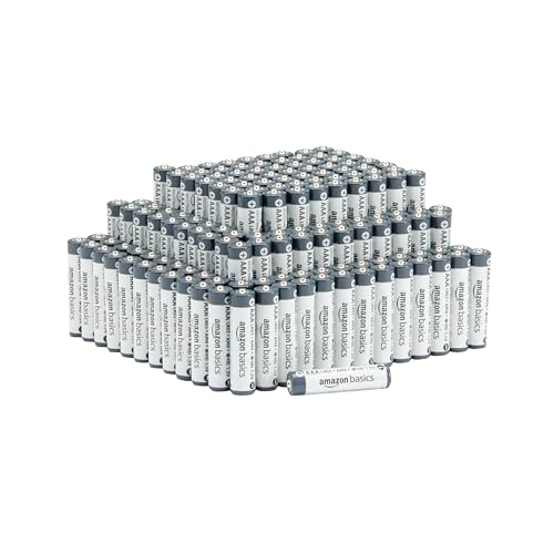 Amazon Basics 150-Pack AAA Long-Lasting Alkaline Industrial Batteries, 1.5 Volt, Leak-Proof, 5-Year Shelf Life