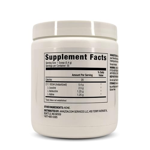 Amazon Basics 2:1:1 BCAA Powder, 55 Servings, 10.58 Ounces view 2