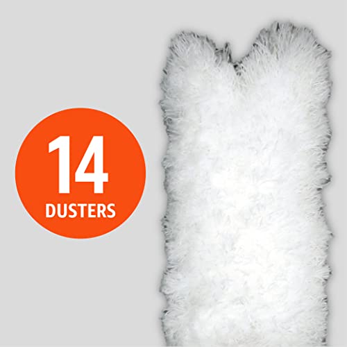 Amazon Basics 360 Heavy Duty Duster Refill, 14 Count Dusters