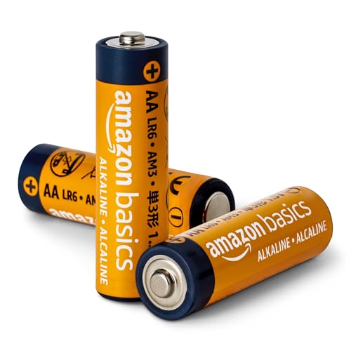 Amazon Basics 48-Pack AA Alkaline High-Performance Batteries, 1.5 Volt, 10-Year Shelf Life, Long-lasting, No Leakage view 2