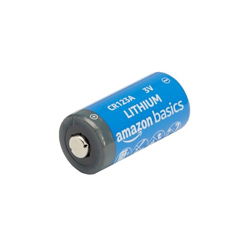 Amazon Basics 6-Pack Non-Rechargeable CR123A Lithium Batteries, 3 Volt, Up to 10-Year Shelf Life view 3