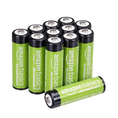 Amazon Basics 24-Pack Rechargeable AAA NiMH High-Capacity Batteries, 850 mAh, 1.2V, Low Self-Discharge, Pre-Charged, Recharge up to 500x Times view 2