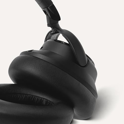 Amazon Basics Hybrid Active Noise Cancelling Headphones, Wireless Bluetooth 5.3, 35 Hours Battery Life with ANC On, 45 Hours with ANC Off, Over Ear Comfortable Fit with Soft Ear Cushions, Black view 3