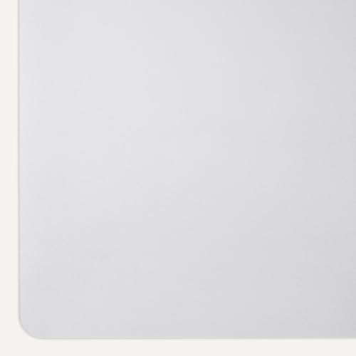 Amazon Basics Office Chair Mat for Hard Floors, Clear, Smooth Surface, Protects Hard Floors, 36" x 48" view 3