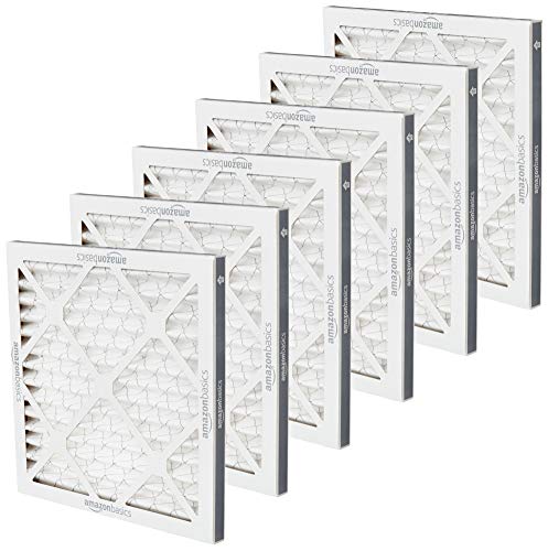 Amazon Basics 12x12x1 Air Filter 6-Pack, MERV 11 AC Furnace Filters, Dust, Pet, Allergy Control, Removes Pollen and Lint (Actual Size: 11.75" x 11.75" x 0.75") view 3