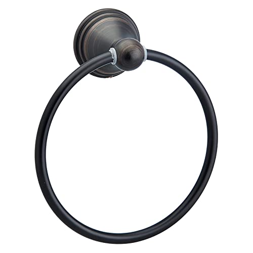 Amazon Basics AB-BR817-OR Variety Pack Modern Bathroom Accessories Towel Holder, 5 Piece, Oil Rubbed Bronze
