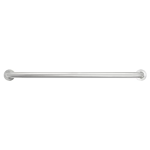 Amazon Basics Bathroom Handicap Safety Grab Bar, 42 Inch Length, 1.5 Inch Diameter, 500LBs Capacity, ADA Compliant, Stainless Steel view 2
