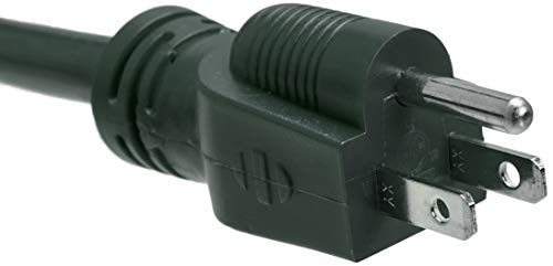 Amazon Basics Indoor/Outdoor Extension Cord, 25-foot, 3-Prong Vinyl with 3 Outlets - 13 Amps, 1625 Watts, 125 VAC, Green