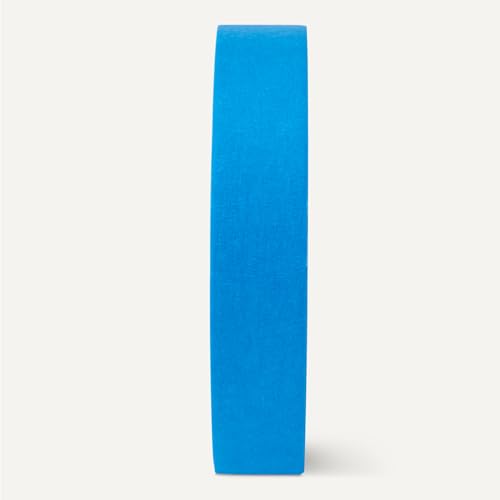 Amazon Basics Painters Tape, 0.94" x 60-Yard, 4 Rolls, Blue