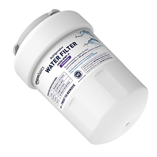 Amazon Basics Replacement Water Filter Cartridge Compatible with GE MWF Refrigerator, Pack of 2