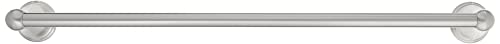 Amazon Basics Straight Modern Towel Bathroom Bar, 24 inch, Satin Nickel