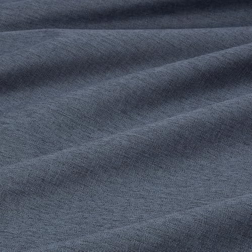 Amazon Basics 100% Blackout Curtains with Grommets, 52 x 84 Inches, Navy, 2 Panels view 3