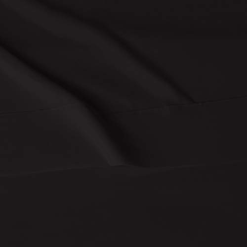 Amazon Basics 3 Count Lightweight Super Soft Easy Care Microfiber Bed Sheet Set with 14" Deep Pockets - Twin (Pack of 4), Black, Solid