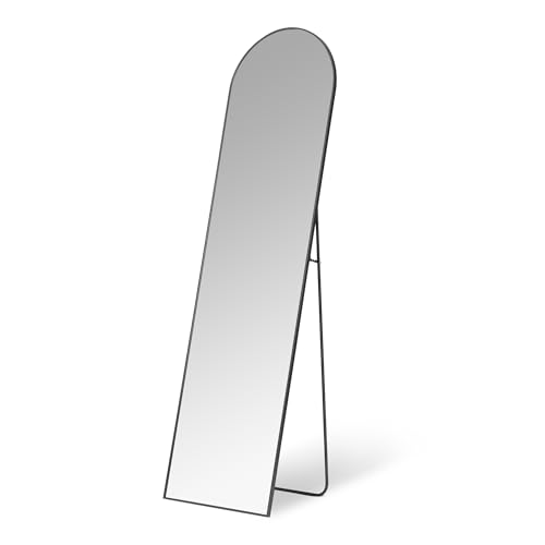 Amazon Basics Full Length Floor Mirror, 59" x 16" x 0.55", Black