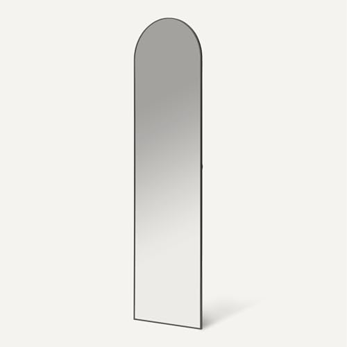 Amazon Basics Full Length Floor Mirror, 59" x 16" x 0.55", Black view 3