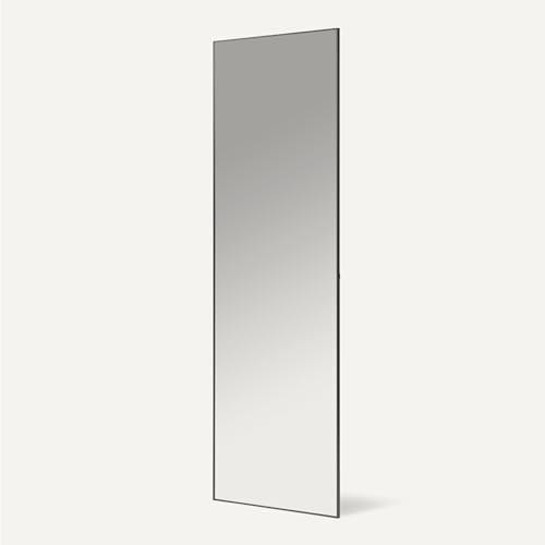 Amazon Basics Full Length Floor Mirror, 64" x 21" x 0.55", Black view 3