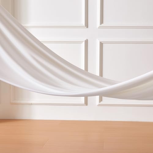 Amazon Basics Jersey Knit 4-Piece Sheet Set, Wrinkle Free and Easy Fit, Includes 16" Deep Pocket Fitted Sheet, 1 Flat Sheet and 2 Pillowcases, King, White view 3
