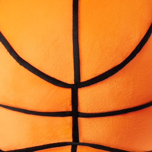 Amazon Basics Kids Plush Basketball Pillow, Soft Premium Material, Room Décor, Oeko-TEX Certified view 3