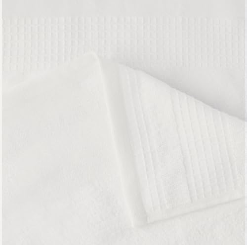 Amazon Basics Kitchen Towels, Organic Cotton Waffle Kitchen Dish Towels, Ultra Absorbent, Quick Drying, Lint-Free Geimetry Towels Kitchen, 12 x 12 Inches, 6-Pack (2 Brown, 2 Olive, 2 Navy Blue) view 3