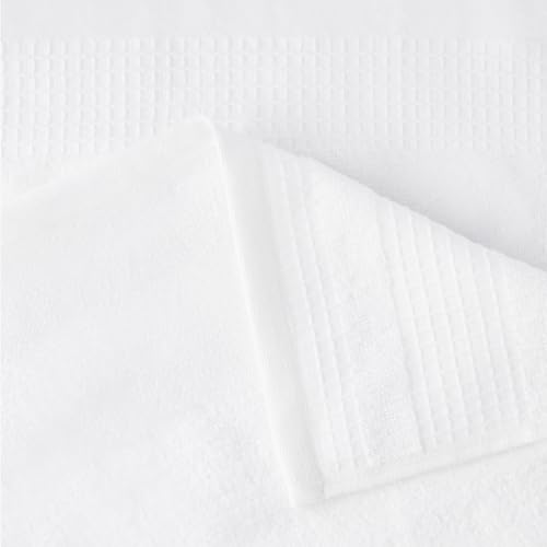 Amazon Basics Organic Cotton Waffle Kitchen Dish Cloths, Ultra Absorbent, Quick Drying, Lint-Free, 12 x1 2 inches, 6-Pack, White view 3