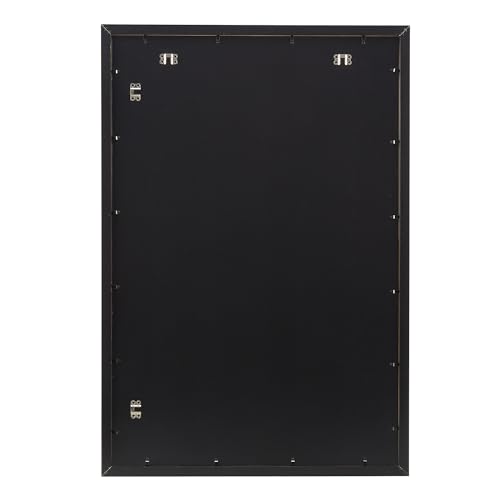 Amazon Basics Rectangular Wood Poster Frame, 24" x 36", Black view 3