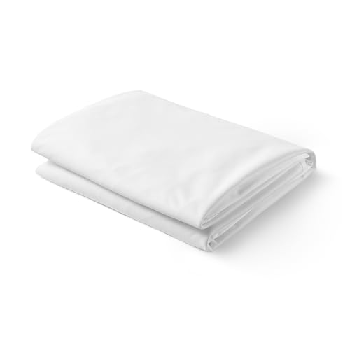 Amazon Basics Waterproof Mattress Protector, Secure Elastic Fit, Protection Against Spills and Pests, Twin XL, White view 3