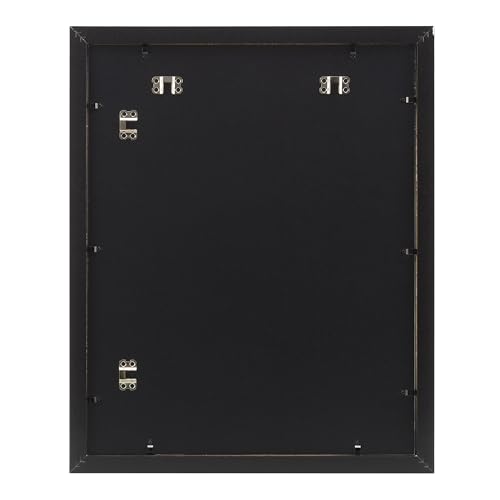 Amazon Basics Wood Poster Rectangular Frame, 16" x 20", Black view 3