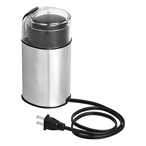 Amazon Basics Fast Electric Coffee Grinder for Home Use, Easy to Use Coffee Bean and Spice Grinder with Heavy-Duty Stainless Steel Grind Blades view 2