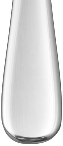 Amazon Basics Stainless Steel Dinner Knives with Round Edge, Dishwasher Safe, Pack of 12, Silver