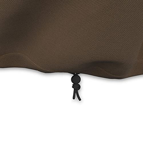 Amazon Basics 3 Seater Outdoor Couch and Patio Furniture Covers, Waterproof, Anti-UV, Durable, Beige/Tan