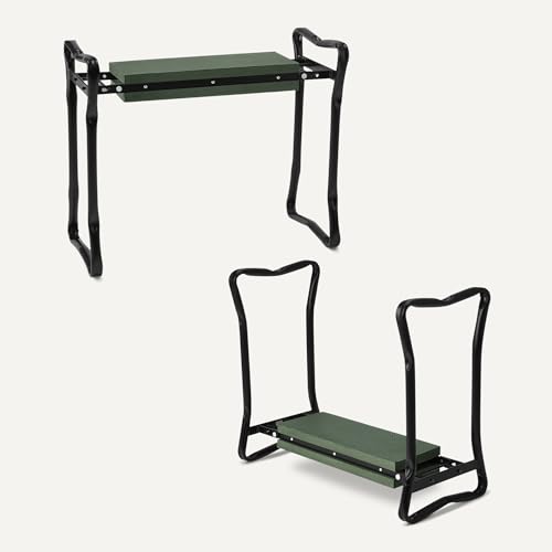 Amazon Basics Gardening Stool, Foldable Garden Kneeler and Seat for Outdoor, Padded Design view 3