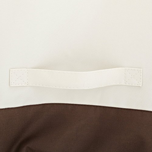 Amazon Basics Outdoor Patio Furniture Cover For Adirondack Chair, Waterproof, Anti-UV, Durable, Beige/Tan