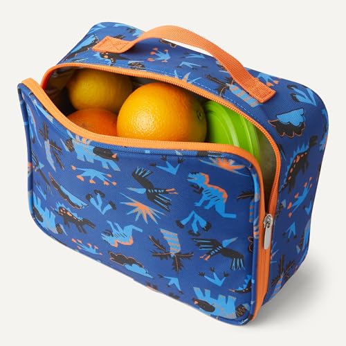 Amazon Essentials Kids School Backpack Set with Lunch Tote and Pencil Case - Multi-Pocket Tear-Resistant Student Day-pack - School Supplies Bundle - Blue Navy - 3 Piece Set view 3