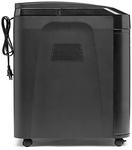 Amazon Basics 150-Sheet Autofeed Micro-Cut Paper Shredder & Multipurpose Copy Printer Paper, 8.5 x 11 Inch 20Lb Paper - 8 Ream Case (4,000 Sheets), 92 GE Bright White