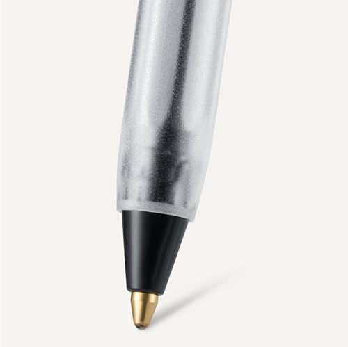Amazon Basics Ballpoint Pens, Medium Point 1.0mm, Black Ink, 36-Pack view 3