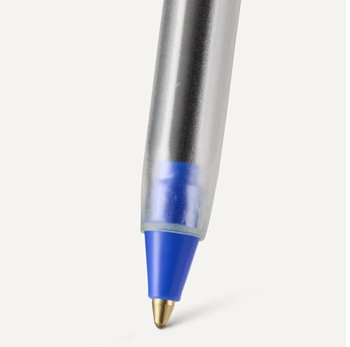 Amazon Basics Ballpoint Pens, Medium Point 1.0mm, Blue Ink, 12-Pack view 3